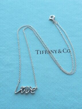 T&Co Paloma's Grafitti Love Necklace